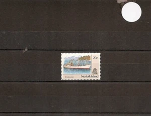 Norfolk Island 1990 SG488 1v of set NHM "Ile De Lumiere"-Freighter - Picture 1 of 1