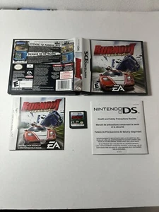 Burnout Legends (Nintendo DS, 2005) Game Case Manual Tested - Picture 1 of 7
