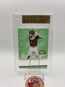 Pete Crow-Armstrong 2020 Leaf Valiant Draft 1/1  Pre Production Proof Green 🔥