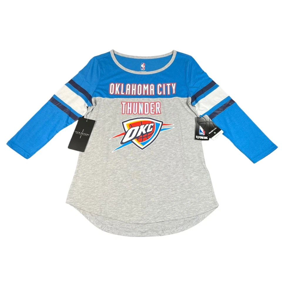 Camisa Oklahoma City Thunder para mujer mediana OKC NBA Foto 1 de 4