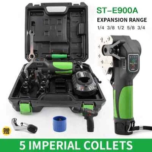 Svasatrice elettrica per tubi in rame kit svasatura senza fili per svasatura tubi in rame - Foto 1 di 15