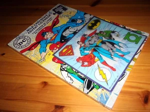 SUPERMAN BATMAN FLASH LAN. VERDE calendario dell'avvento con PUZZLE 3D magnetico - Imagen 1 de 1