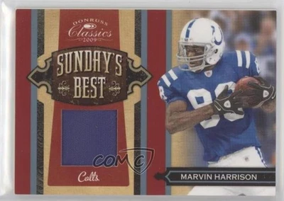 2009 Donruss Classics Sunday's Best Jerseys Prime /50 Marvin Harrison #28 HOF - Image 1 of 2