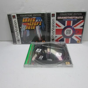 Grand Theft Auto Collectors' Edition PS1 Playstation Complete w/ Manuals 1 Map - Picture 1 of 5