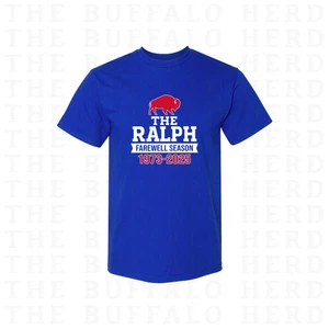Blaues The Ralph Farewell Season Buffalo Fußballtrikot, Herren Damen Buffalo NY - Bild 1 von 1