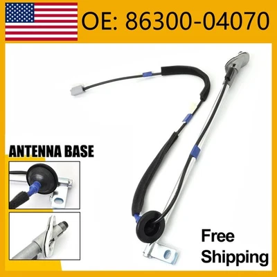 For 2005-2015 Toyota Tacoma 86300-04070 Manual Antenna Base Assembly with Holder Foto 1 de 4