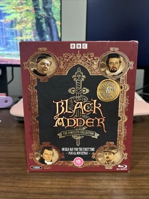 The Black Adder Series 1 2 3 4 The Complete Collection  Blu-ray REGION B! - Image 1 of 4