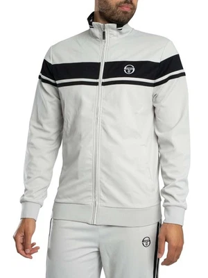 Sergio Tacchini Men's Damarindo Track Jacket, Grey - Image 1 of 4