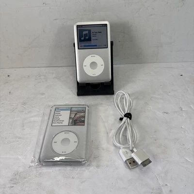 Apple iPod 80GB A1238 Classic 6th Gen Silver MB029LL W/ SEARCH BAR!! | TESTED! - Image 1 of 4