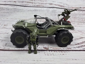2012 Halo 7" Warthog Vehicle Microsoft Jada Toys pressofuso con personaggio spartano  - Foto 1 di 11