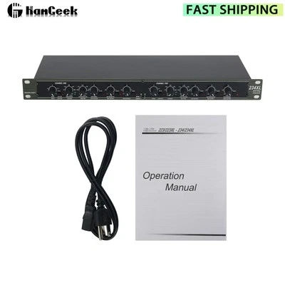234XL 2-/3-/4-Way Electronic Crossover Audio Stage Show Equipment for DBX - Image 1 of 4