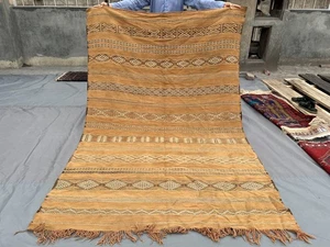 5x8 Handwoven Baluchi Kilim Rug Flatweave Tribal Area Bedroom Rug, Bohemein Rug - Picture 1 of 10