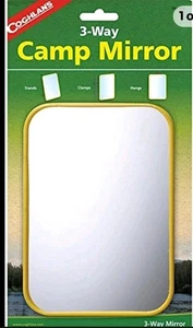 Coghlans 3-Wege Campingspiegel, gelb - Bild 1 von 9