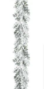 ARPIMEX Festone Natale Pino Winter Majesty 170 Cm Innevato Bianco - Imagen 1 de 1