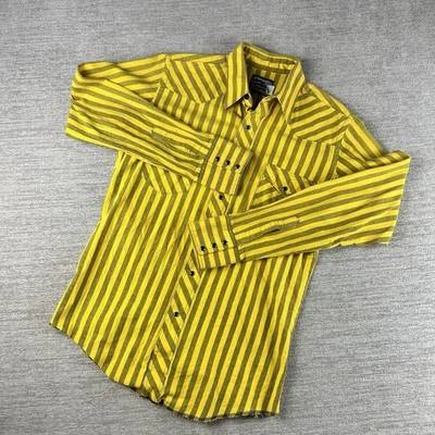 Vintage Wrangler Pro Rodeo Collection Pearl Snap Size 15.5x35 Western Rodeo USA - Image 1 of 4