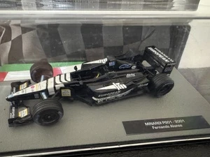 Colección Coches PANINI F1 - 1/43 - #160 - Fernando Alonso - Minardi PS01 2001 - Imagen 1 de 2