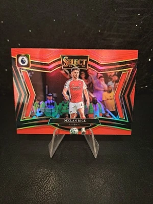 Declan Rice Red SP Field Level Prizm Panini Select 2025 Arsenal Premier League - Image 1 of 2