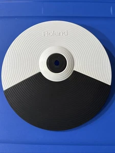 Roland Cymbal CY-5 for TD-1 Black White - 9.5" - V Drums - Picture 1 of 7