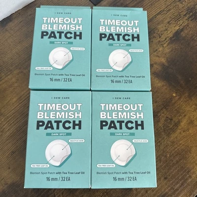Timeout Blemish Patch, Dark Spot, 32 Patches NEW Sealed 4 Pack Total 128 Patches - Image 1 of 4