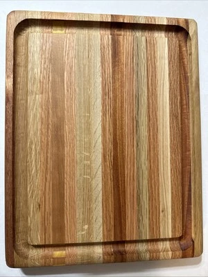 Edge Grain Hardwood Species Cutting Board With Juice Groove - Image 1 of 4