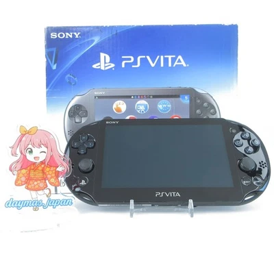 【Excellent】Sony PS Vita PCH-2000 Black Wi-Fi Model Console #DEN1005/03 - image 1 of 4