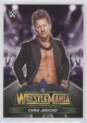 2018 Topps WWE Road to Wrestlemania Wrestlemania 34 Roster Chris Jericho #R-10 - Image 1 of 2