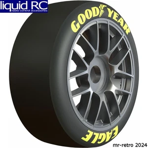 Pro-Line 1023311 1/7 Goodyear Nascar Cup Belted Tires Mounted 17mm F/R - Picture 1 of 1