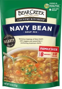 Bear Creek Soup Mix, Navy Bean, 9.6 Ounce - Picture 1 of 5