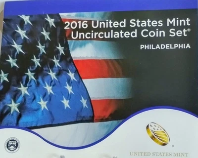 2016 UNITED STATES MINT UNCIRCULATED SET P $ D. - Image 1 of 4