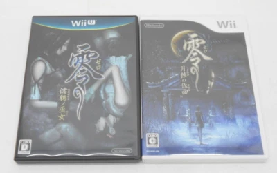 Fatal Frame Zero Mask of Lunar Eclipse Wii & zero Nuregarasu no Miko Wii U set - Image 1 of 4