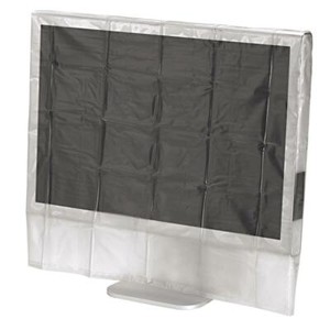 HAMA SCREEN MONITOR TV DUST COVER 30"-32" 76-81CM TRANSLUCENT 113815