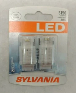 Sylvania LED Light 3156 White 6000K Two Bulbs Back Up Reverse Replacement Lamp - Picture 1 of 5