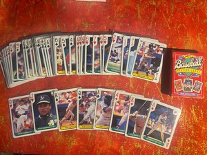 ￼ 1991 Major-League Baseball All-Star Playing Cards, 56 Cards All Sleeved