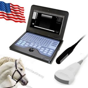 Veterinary Laptop B-Ultrasound scanner System CMS600P2 free rectal Convex probe - Picture 1 of 12