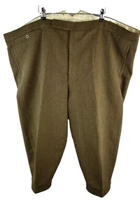 Vintage grüne Tweed Cropped Hose Gr. W52" Herren große Jagd Schießen Country - Bild 1 von 7