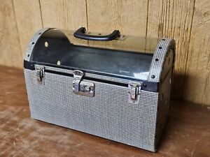 Vtg Mid Century F.C. & N. Co. Cat Dog Pet Carrier Travel Dome Luggage  Case 