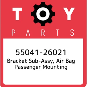 55041-26021 Toyota Bracket sub-assy, air bag passenger mounting 5504126021, New  - Imagen 1 de 1