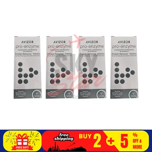 4er Pack Avizor PRO-ENZYM Proteinentferner Tabletten 12er Kontaktlinsen weich - Bild 1 von 8