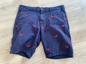 GANT Hose 31 Bermuda M L Lobster limited Hummer maritim Shorts Seersucker 48 - Bild 1 von 14