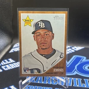 2011 TOPPS HERITAGE RC DESMOND JENNINGS #387 RAYS NM+ - Picture 1 of 2