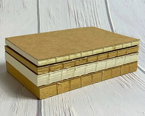 Book Block Make Your Own Notebook Journal, Sketchbook, 125 GSM Paper, 12.5x18.5 - Picture 1 of 16