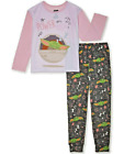Baby Yoda Pajamas PJs The Child Pink Star Wars 2 Piece Set Size XS 4-5 NEW