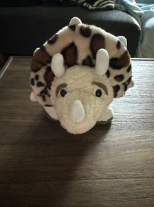 Ganz Webkinz Triceratopo dinosauro peluche peluche senza codice - Foto 1 di 4
