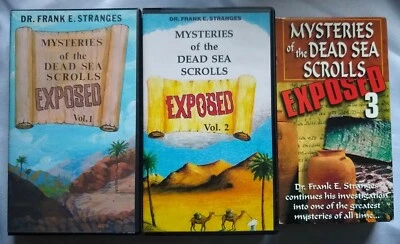 Mysteries of the Dead Sea Scrolls Tapes Dr Frank E Stranges Valiant Thor UFO - Image 1 of 4