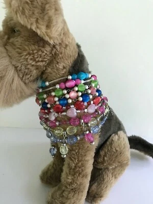 Joyería collar de cuentas Aria para perro gato mascota $3 CADA UNO PARA 2 O MÁS Foto 1 de 3