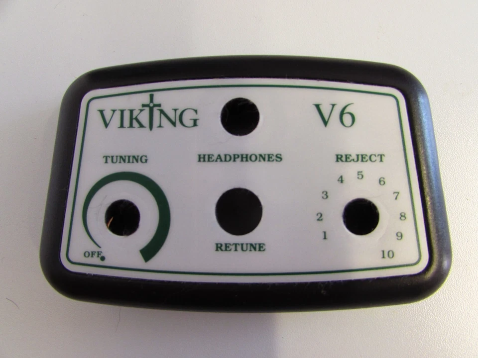 Viking metal detector.Spare part for the Viking V6. Front control panel only. - Image 1 of 1