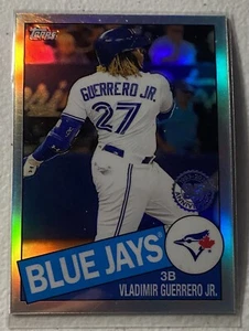 2020 TOPPS Chrome 1985 35th Anniversary Vlad Guerrero Jr  #85TC-6 Blue Jays - Picture 1 of 2