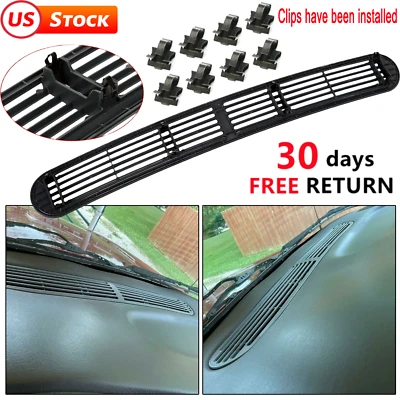 Dash Defrost Vent Cover Grille Panel For 98-04 Chevy GMC Sonoma S10 S15 Blazer Foto 1 de 4