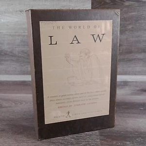 The World of Law The Law in Literature Ephraim London 2 Volume Set Slipcase 1960 - Picture 1 of 16
