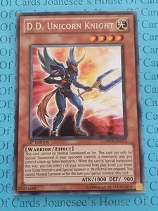 DREV-EN011 D.D. Unicorn Knight Rare Yu-Gi-Oh Card 1st Edition New - Picture 1 of 4